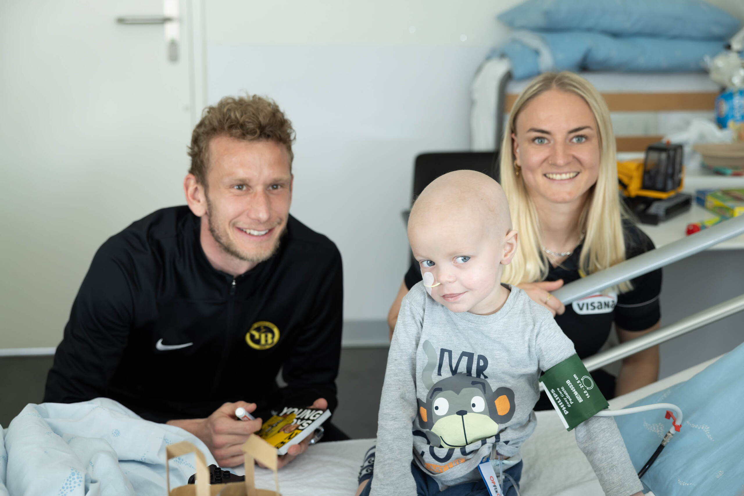 Zoom: Osterbesuch 2023 des BSC YB und der YB Frauen